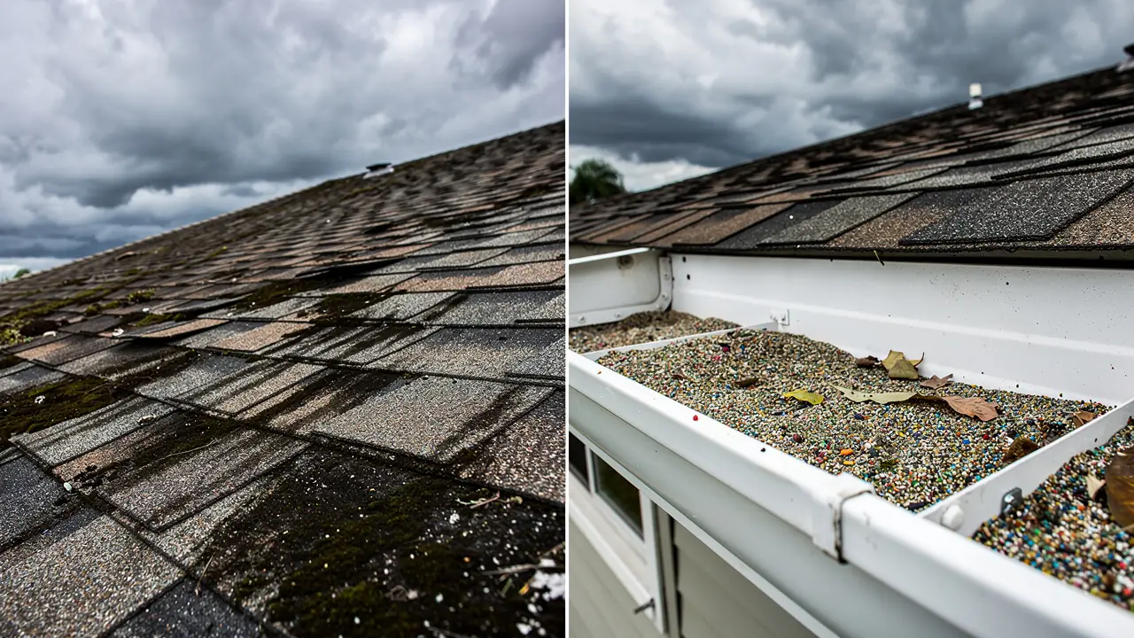 warning signs of roof damage on florida home